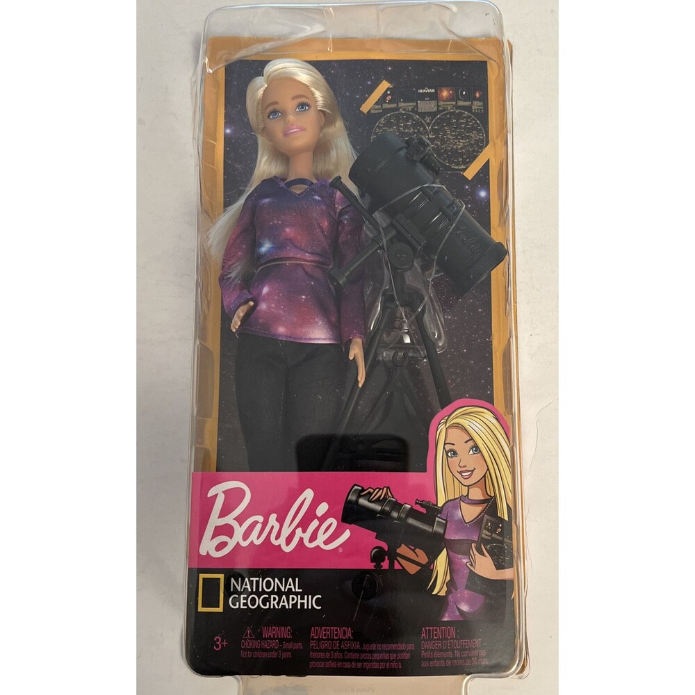 Barbie National Geographic Careers Astrophysicist Doll NEW